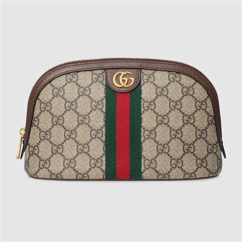 gucci ophidia large cosmetic case|Gucci makeup bag pink velvet.